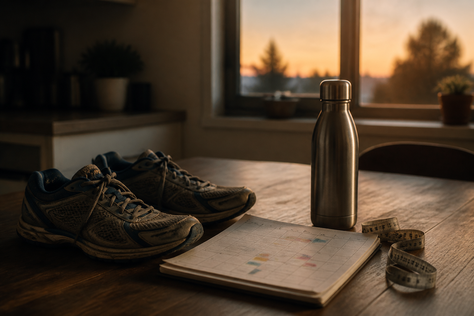 Create a goal oriented fitness timeline