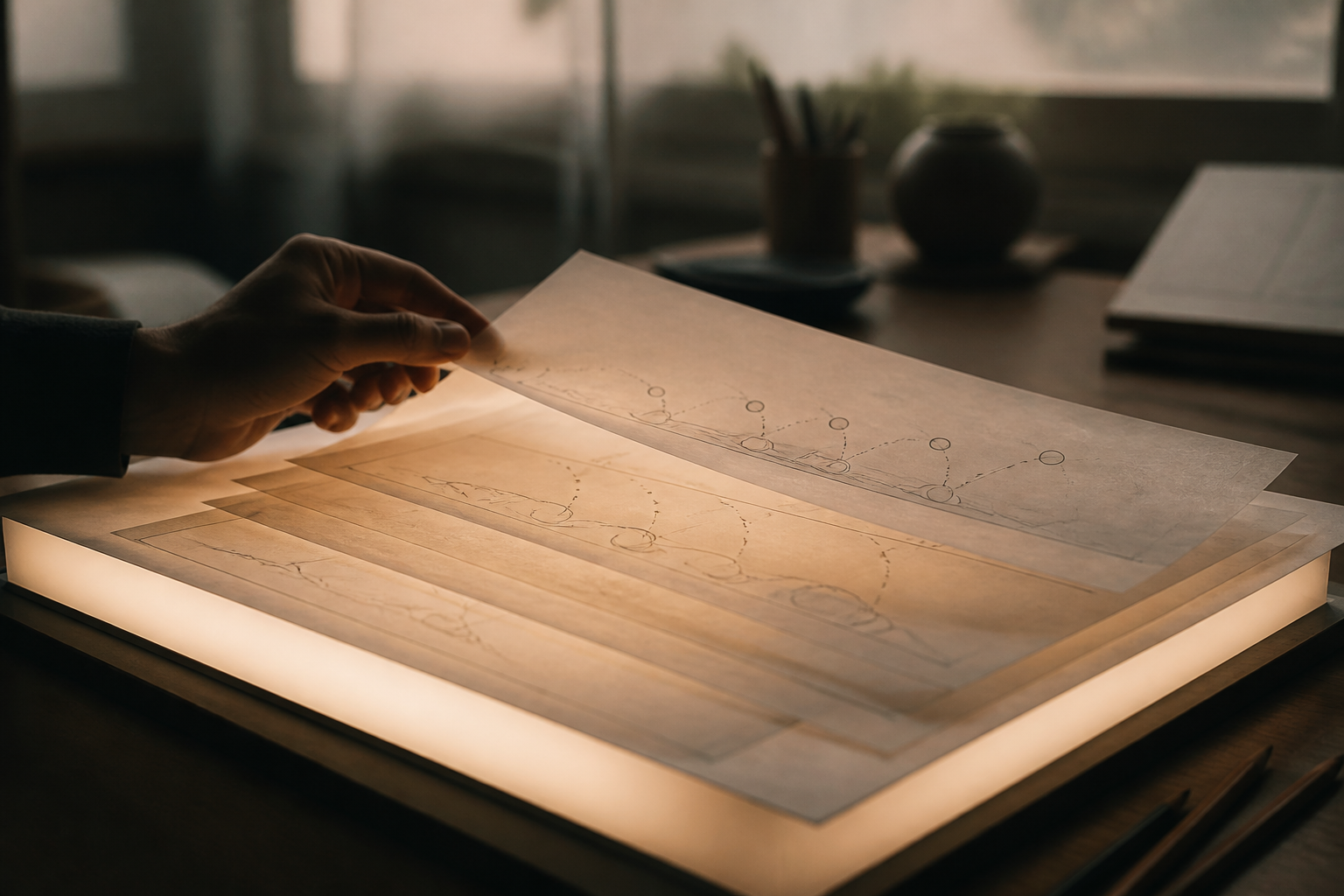 Creating animated UI graphics and transitions with video models