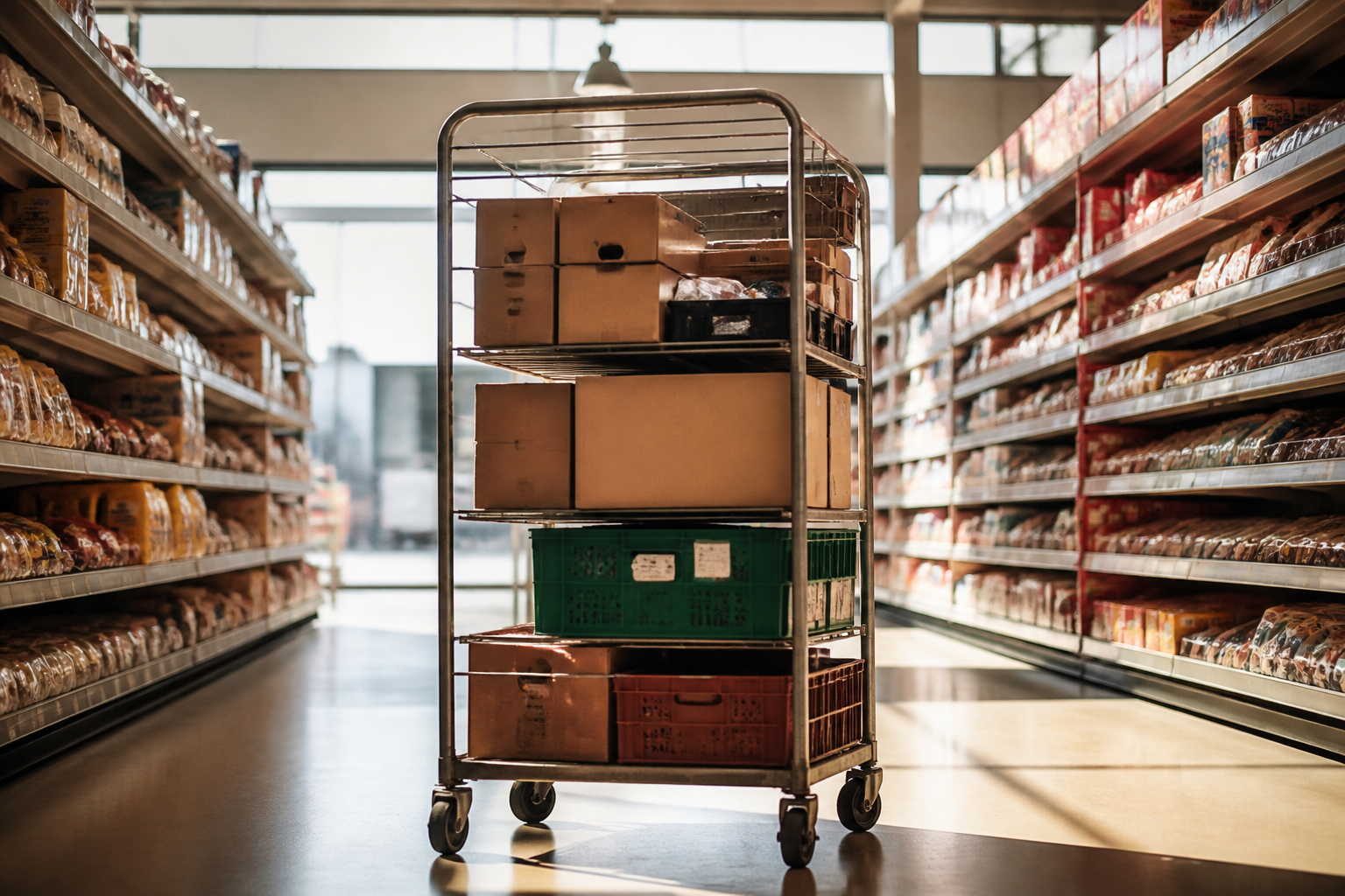 Danish grocery stores test humanoid robots for overnight stocking