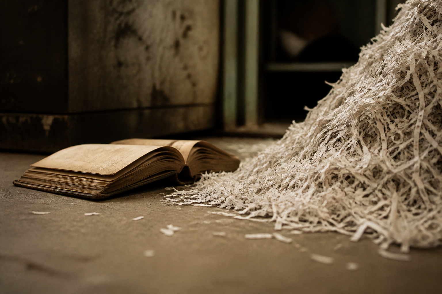 Data gathering practices linked to scanning and destroying rare physical books