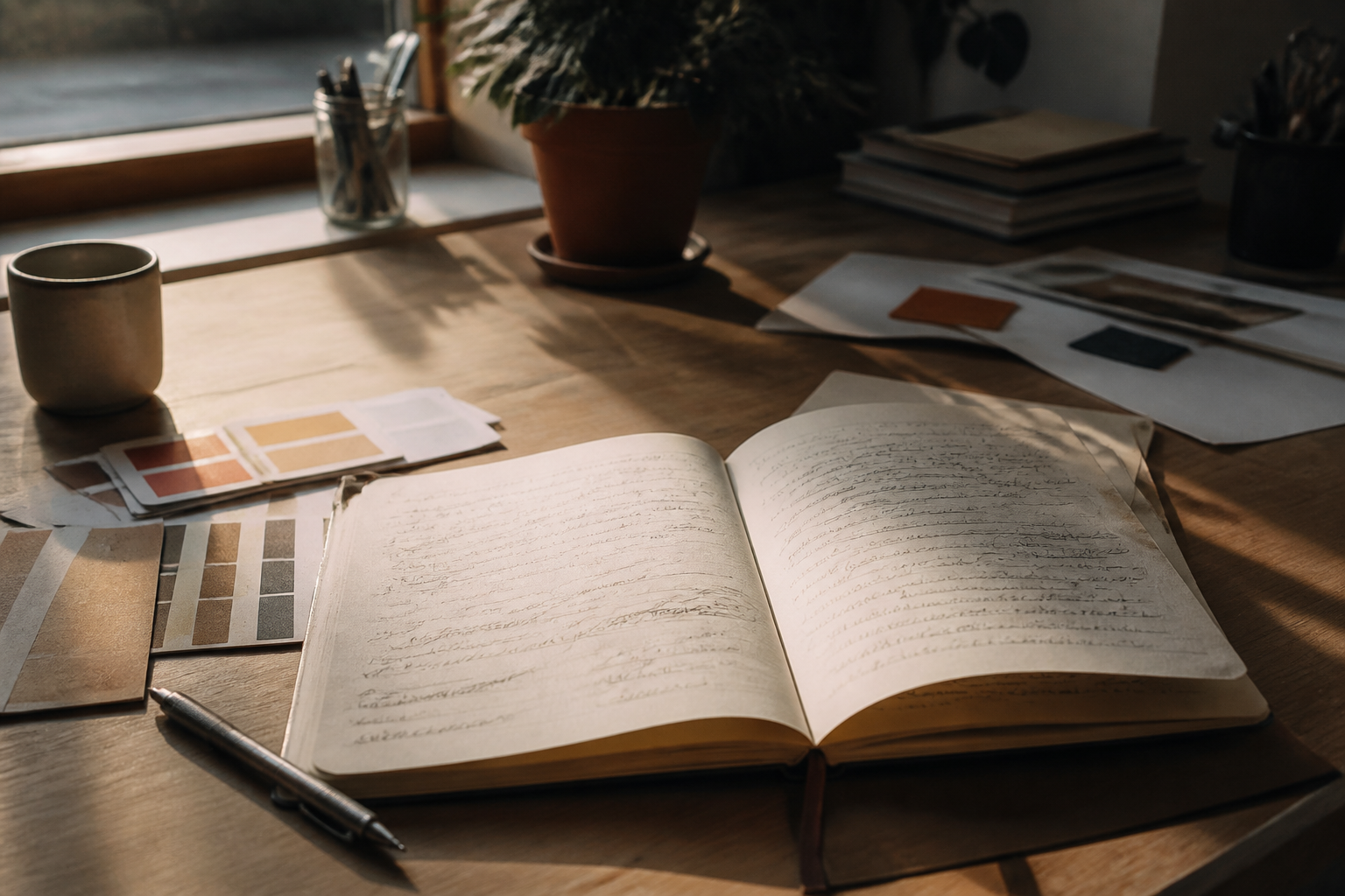 Developing marketing taglines and creative campaign hooks