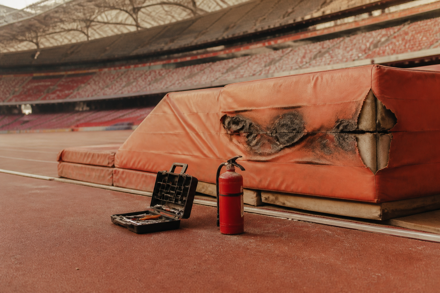 Humanoid robots showcase speed leaps and mechanical stumbles during Beijing athletic competition