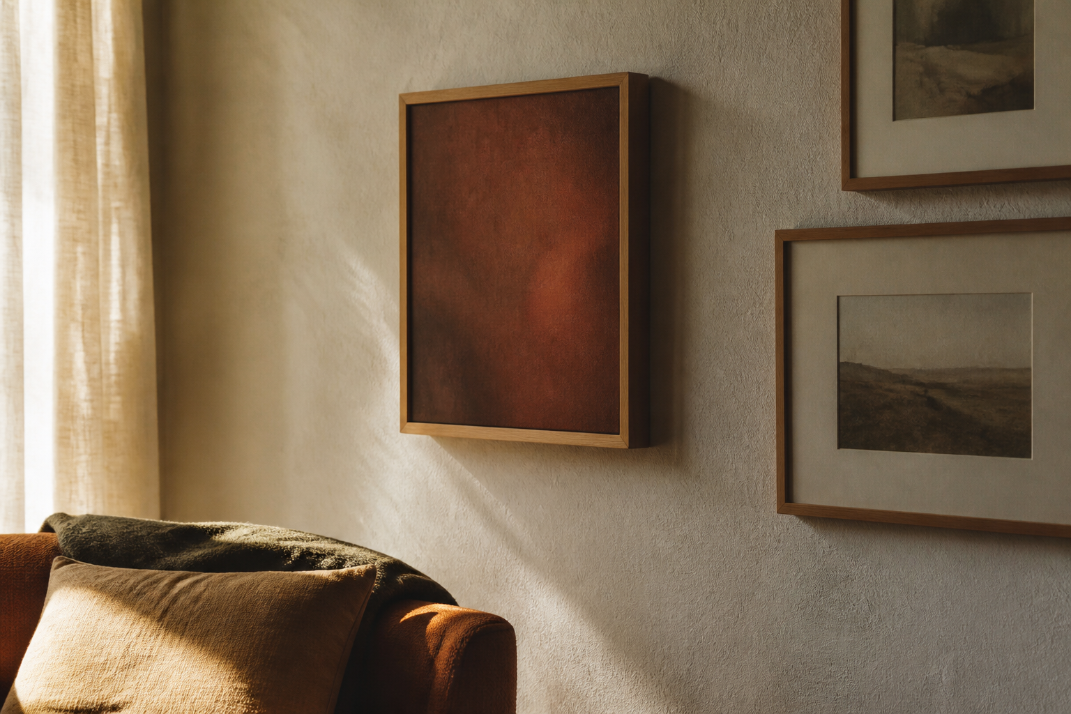 Interactive Display Frame Generates Custom Artwork from Voice Commands