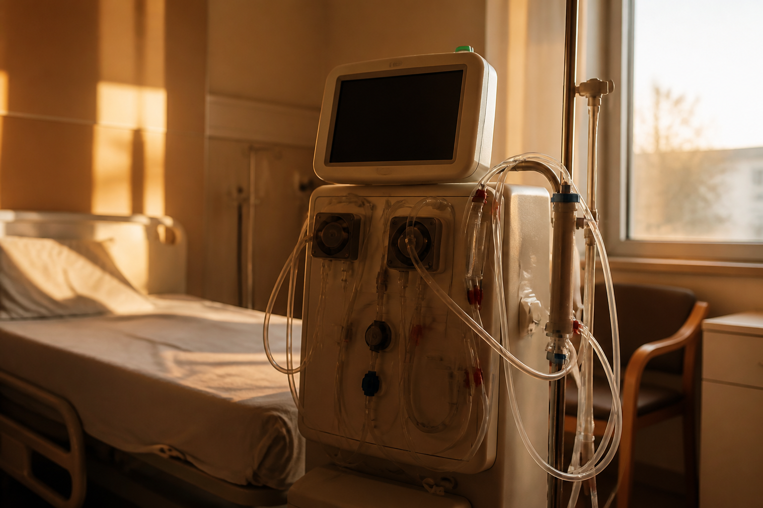 Modified animal organ transplant sustains human renal function for extended period