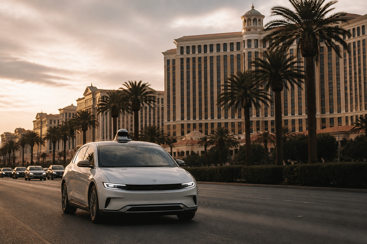 Nevada grants permits for thousands of driverless taxis in Las Vegas