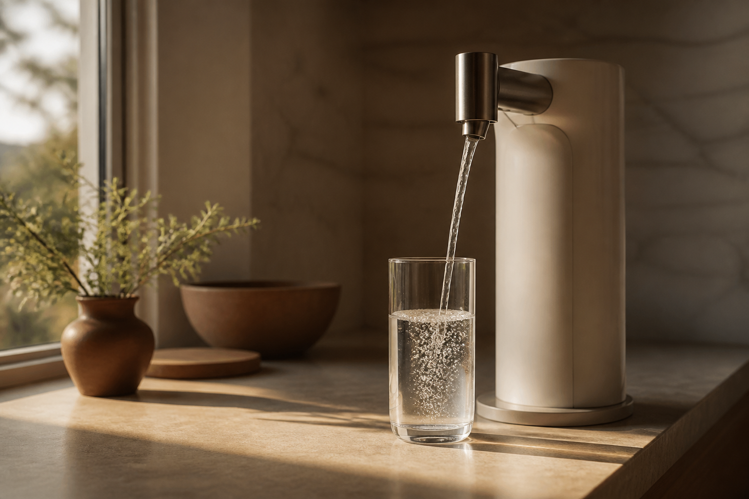 Ninja HydraSense automated tap water filtration system