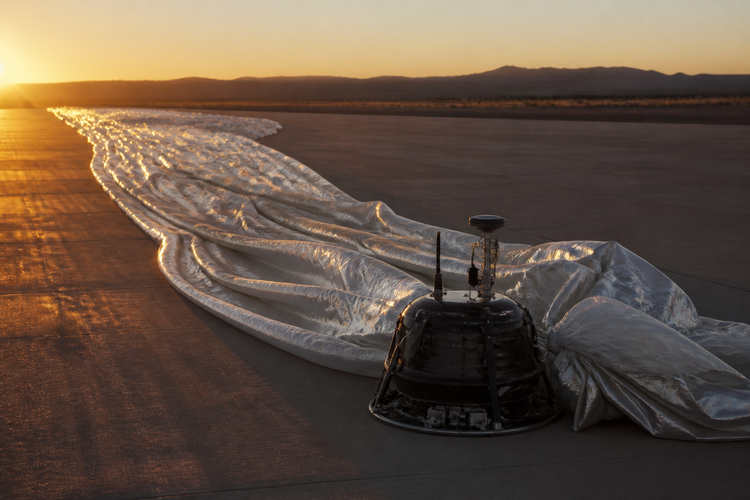 Stratospheric balloon platform provides mobile service on long journey