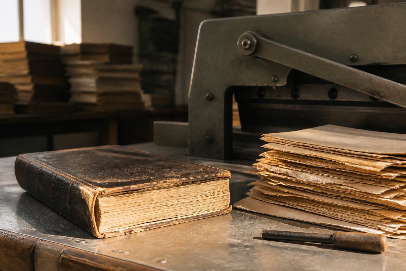 Technology companies buy and destroy rare books to generate AI training data