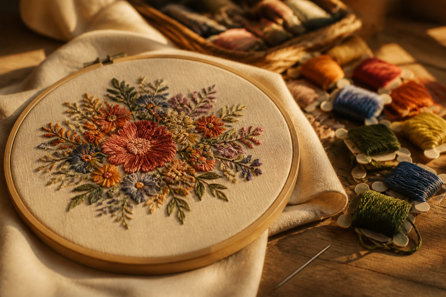 Transform standard photographs into realistic embroidery textile illustrations