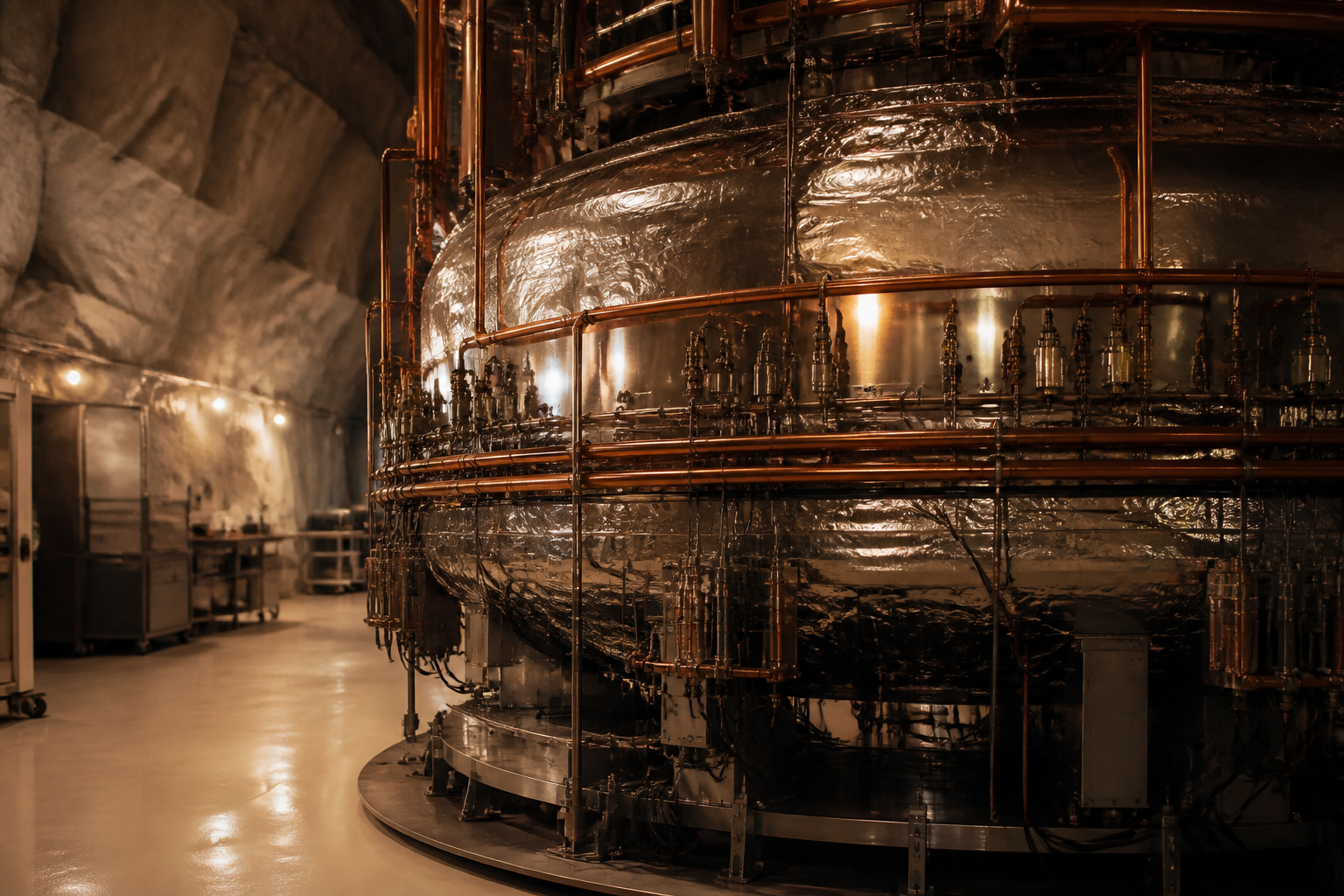 Underground sensor records unusual particle activity in dark matter search