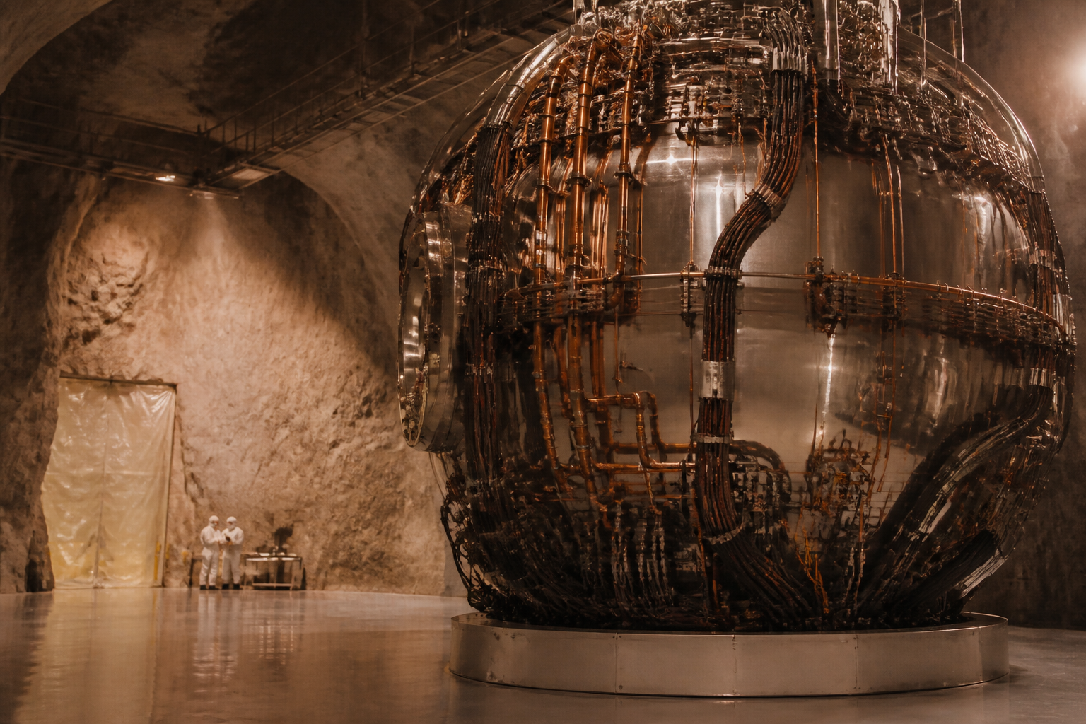 Underground sensor records unusual particle activity in dark matter search